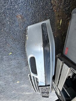 Přední nárazník Škoda Octavia 1 předface stříbrný - 2