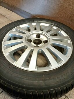 Hliníkový disk 4x108 + pneu R16 Citroen/Peugeot 1ks - 2