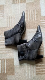 Polokozačky kožené - 2