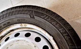 Pneu Matador 215/65 R16 C + plechové disky - 2