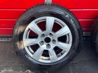 Original 2x ALU kola Audi 16" 7,5J ET45 + 225/55/R16 - 2