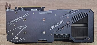 Nvidia AORUS GeForce RTX 3070 Ti MASTER 8GB -top stav,záruka - 2
