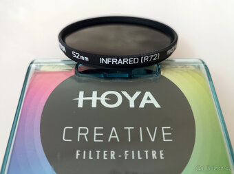 infračervený filtr Hoya IR R72 52mm - 2