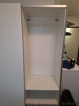 Šatní skříň, ikea, bílá - 2