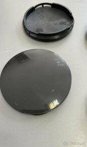 Středové plastové krytky na OZ M582 52-55 mm černé - 2