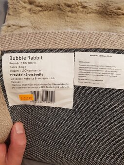 Nový koberec 140x200 Breno Bubble Rabbit - 2