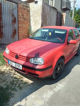 Golf 4 rezervace - 2
