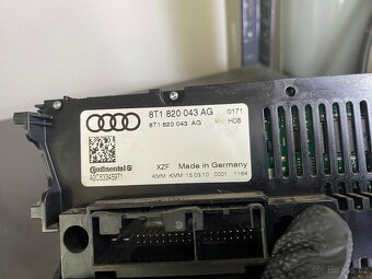 Panel ovládání klimatizace Audi - 2