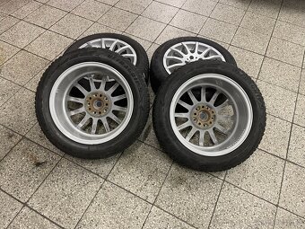 Litá kola R16 5x108 se zimními pneu 205/55R16 - 2
