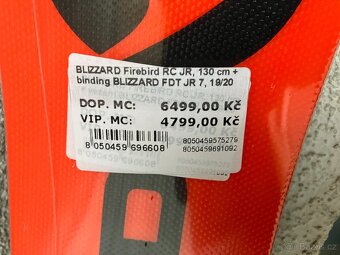 Nové Blizzard Firebird RC JR dětské 130 cm - 2