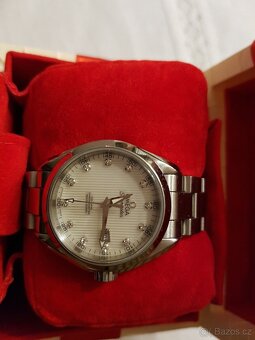 Dámské náramkové hodinky Omega Seamaster Aqua Terra s ocelov - 2