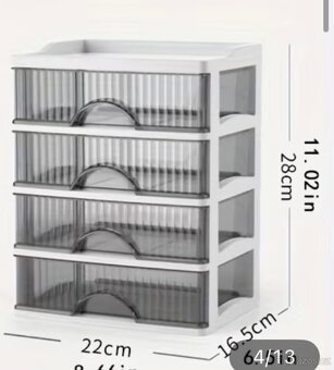 Organizér police na kozmetiku - 2