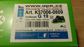 Dětská Zdravotně nezavadná obuv NENOŠENÉ - 2