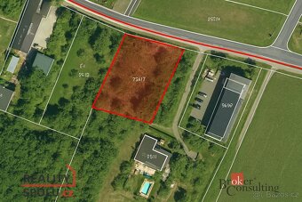 Prodej, pozemky/bydlení, 1049 m2, Rybníčky 100, 74781 Otice, - 2