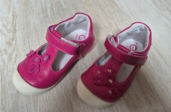 Kožené dívčí botičky D.D.step + další zdarma - 2