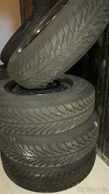 Zimní pneumatiky 155/80 R13, ráfek 5Jx13H2 ET43 - 2