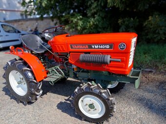 Japonský traktor Yanmar YM 1401D, profesionální repas - 2