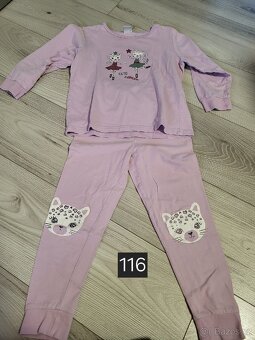 Oblečení na holku vel.116 - 2