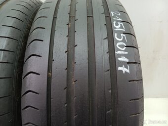 2ks letní pneu 215/50/17 Fulda - 2