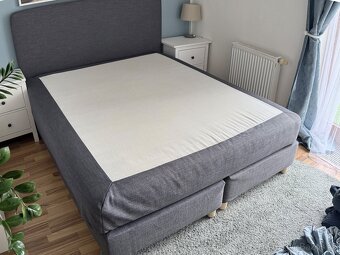 Postel Boxspring Ikea dunvik - 2
