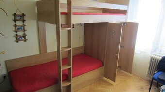 Patrová postel se skříní - 2
