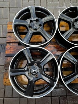 Alu kola, disky r17 5x112 Autec Black Polished - 2