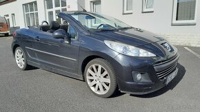Peugeot 207 cc 1.6i 88kW model 2010 celoroční kabriolet - 2