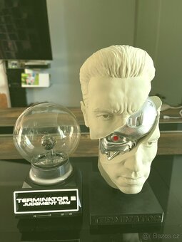 Terminator bust 1/2 plasma koule - 2