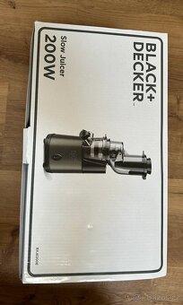 Pomalý odšťavňovač Black+Decker - 2