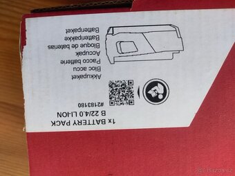 Baterie Hilti Li-ion B22/4.0 - 2