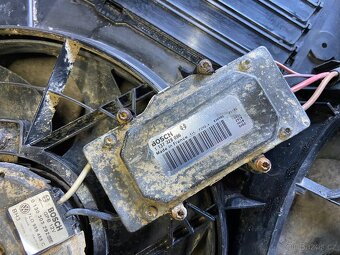 Sahary / ventilátory VW Touareg 7L 3.0 TDI - 2