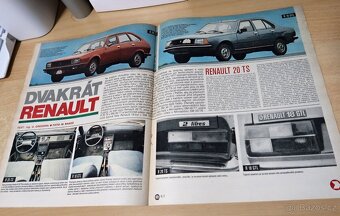 POROVNÁNÍ RENAULT 20 TS A RENAULT 18 GTL, ROK 1979 - 2