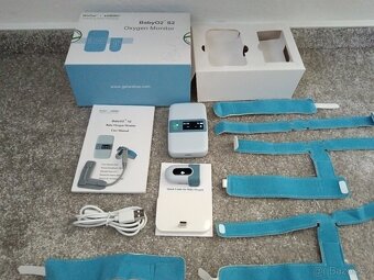 Kyslíkový monitor dechu Wellue Baby Monitor se stanicí 0-3 l - 2