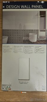 Vinylový obklad bílý - 2