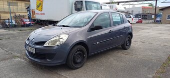 Renault Clio, 1.2i 48kW KLIMA Ojeté, 6/2007, 156 540 km - 2