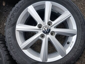 Prodám sadu Orig ALU kol VW 165/65R15 zimní - 2