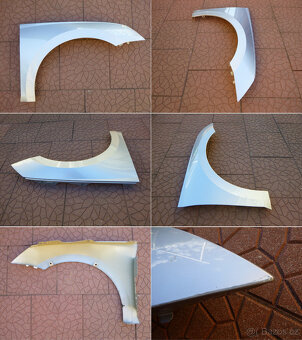 Škoda Octavia 4 nárazník 5E3807221 blatník rámeček kapota - 2