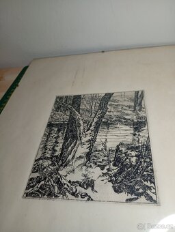 STAROŽITNÝ OBRAZ cca 1920 - 2