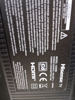 Hisens40A4K,43A69K,32b5600,32A5100 a další - 2