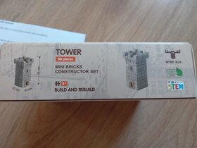 Cihličková stavebnice věž - 2