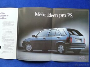 Fiat Tipo - 1990 - Prospekt - Výprodej - 2
