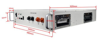 Baterie pro fotovoltaiku Pytes E-BOX 48100R (5,12kWh; 100Ah) - 2