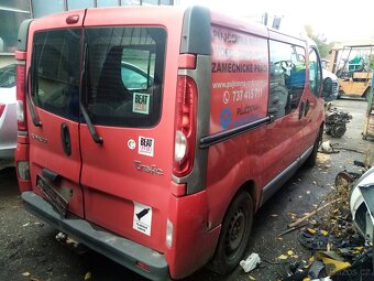Renault Trafic 2.0 66 kW M9RE7 r.v. 2007 - 2