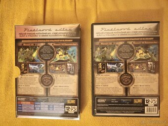 PC hra, Warcraft 3 + datadisk v češtině, nové - 2