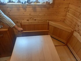 Lavice se stolem a stoličkami - 2