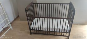 Prodám dětskou postýlku Scarlett (Wenge) + matraci + povlak - 2