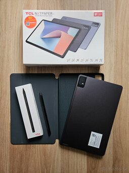 TCL NXTPAPER 11 4GB RAM 128 GB šedý + TCL Pero + Flip pouzdr - 2