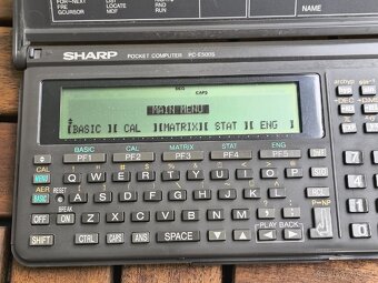 Kapesní počítač Sharp pocket computer PC-E500S - 2