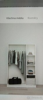 Šatní skříň IKEA 3kridla - 2