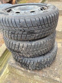 Pneu 185/60 R14 Polaris 5 + plechy - 2